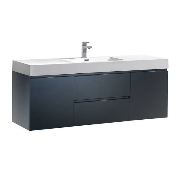 Latitude Run® Carny 60'' Single Bathroom Vanity with Top & Reviews Wayfair